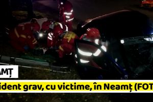 NEAMȚ: Accident grav, cu victime, în Neamţ (FOTO)