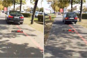 VIDEO. Șoferi cu maşinile pe trotuar, pentru a scăpa de trafic. Cum s-a circulat pe Careiului
