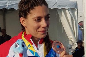 In ziua in care a implinit 24 de ani, constanteanca Antoanela Manac a urcat pe podium la Jocurile Mondiale pe plaja de la Doha (galerie foto)