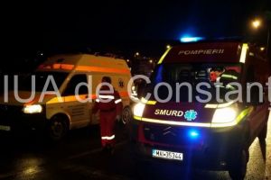 Carambol produs intre doua autoturisme si un autocar, in Braila. Traficul rutier este blocat