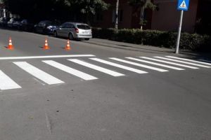 Marcaje rutiere noi pe 11 străzi din Târgu-Mureş