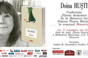 Întâlnire cu scriitoarea Doina Ruşti, la Biblioteca Bucovinei „I.G. Sbiera”