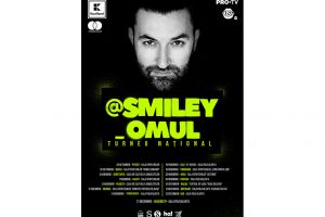 In cadrul celui mai mare turneu national sustinut de un artist roman, @Smiley_Omul, in 15 orase din tara: Smiley va sustine un concert cat o viata de OM