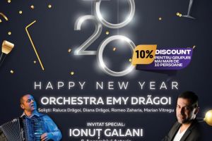 Toate planurile de revelion duc la Sky Grand Ballroom: vă aşteaptă un spectacol de zile mari, muzică live şi o atmosferă electrizantă!