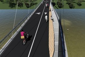 Licitaţia pentru pasarela pietonală peste Someş, anulată din nou! Nimeni nu a vrut să o construiască