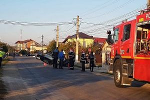 Dragomireşti: Accident auto cu 2 victime