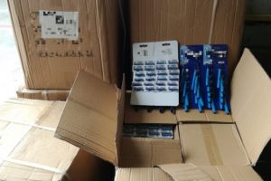 Marfa susceptibila de a fi contrafacuta, ridicata de politistii constanteni. Ce continea coletul (galerie foto) 