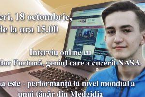 Interviu online cu Theodor Furtuna, geniul care a cucerit NASA:  Tema este - performanta la nivel mondial a unui tanar din Medgidia