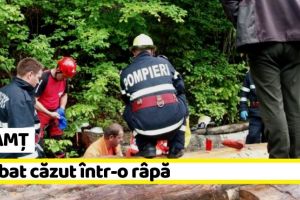 NEAMȚ: Bărbat căzut într-o râpă