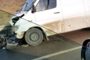 Carambol cu trei dubiţe la Bradu