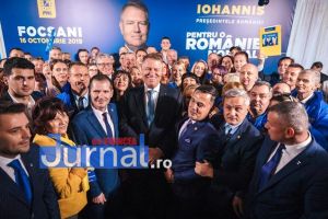 FOTO: Klaus Iohannis a explicat la Focşani ce înseamnă o Românie normală