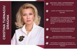 Conferinţa „Etichetă, protocol şi comunicare cu impact maxim” susţinută de Cristina ...
