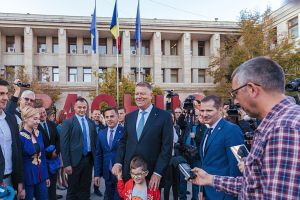Klaus Iohannis a explicat la Focşani ce înseamnă o Românie normală