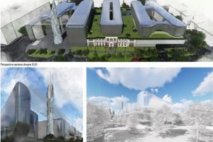 Turn de belvedere lângă primărie? Proiectul pentru transformarea Liceului de Arte intră în CLT