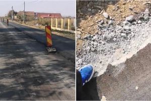 VIDEO. Bani aruncaţi pe geam! Varianta de ocolire a Sătmarului se descompune