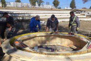 FOTO: Se lucrează la Parcul Tineretului din Luduş!