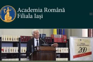 #DobrogeaAcademica:  O noua editie a Zilelor Academice Iesene, deschisa cu lansari de carti coordonate de acad. Eugen Simion