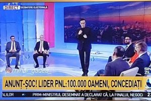 Anunţ OFICIAL din PNL: 100.000 de angajati vor fi concediati dupa instalarea noului guvern