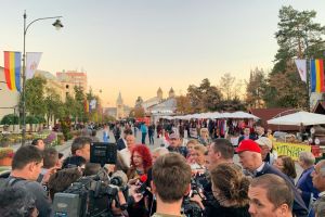 Mircea Diaconu în vizită la Iaşi