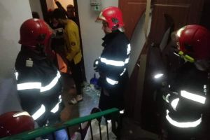 Explozie puternică, noaptea trecută, într-un apartament din Alexandria