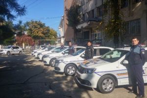 FOTO: 7 autospeciale de Poliţie au intrat în dotarea IPJ Vrancea