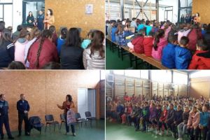 FOTO. Ziua europeană de luptă împotriva traficului de persoane la Școala Gimnazială Crăciunelu de Jos