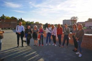 Studenţi americani, în practică la Centrul „Maria Beatrice” Alba Iulia