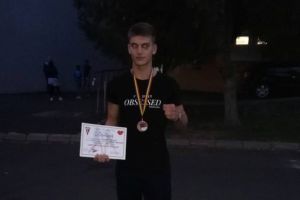 In primul meci, l-a invins pe Tyson: Boxerul Andrei Dragan, de la CS Farul Constanta, medaliat la Nationalele de seniori (galerie foto)