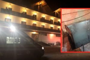 Casa Lăzăroiu era să ia foc