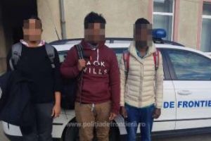 Trei cetateni din Sri Lanka opriti din drumul ilegal spre Spatiul Schengen