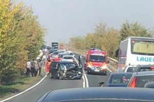 Un bărbat ajuns la spital, în urma unui accident de circulaţie, între Șag şi Jebel