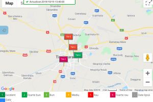 Praf de Timişoara: calitatea aerului a ajuns la nivelul „foarte rău”, în Șagului
