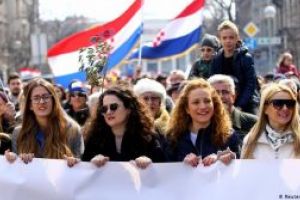 Manifestatii feministe in Croatia in urma unui caz de viol