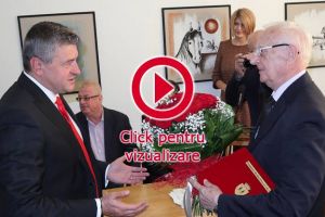 Maestrul Radu Bercea, Cetăţean de Onoare al municipiului Fălticeni