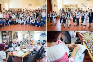 FOTO. Șezătoare tradiţională, organizată în oraşul Ocna Mureş