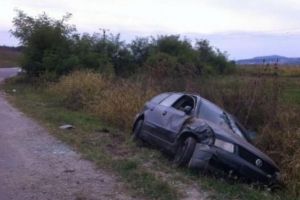 Accident între Sibiu şi Cisnădioara din cauza unui şofer aproape în comă alcoolică