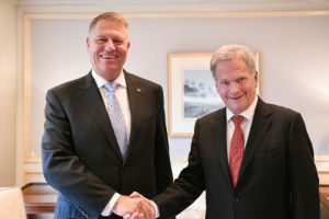 Klaus Iohannis, intrevedere cu presedintele Republicii Finlanda