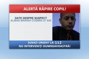 Alertă răpire copil! O fată de 13 ani a fost răpită de un tânăr de 27 de ani