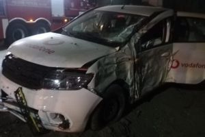 Accident rutier pe DN51, la Poroschia