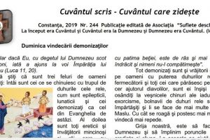 Un nou numar al publicatiei Cuvantul scris“, editata de Asociatia Suflete deschise“ si Arimex Comexim 2000, a ajuns la pacienti (document)