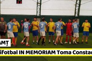 NEAMȚ: Cupa Jandarmeriei la minifotbal IN MEMORIAM Toma Constantin (FOTO)