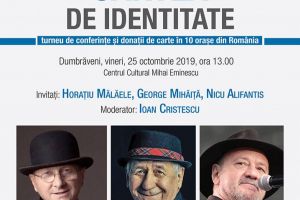 Horaţiu Mălăele, Nicu Alifantis şi George Mihăiţă vin la Dumbrăveni pentru a lansa ...