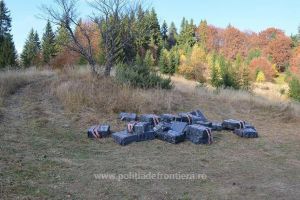 Captură de ţigări de contrabandă, de aproape 70.000 de euro, în zona de munte