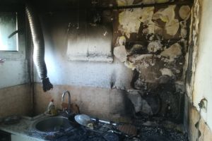 Incendiu izbucnit într-un apartament din Alexandria