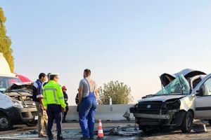 Circulaţie închisă între Timişoara şi Șag după un accident în lanţ