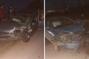 Judetul Constanta: Accident rutier grav in zona Midia-Navodari. Doua masini, distruse