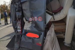 Șofer la spital în urma unui accident de circulaţie, între Șag şi Jebel