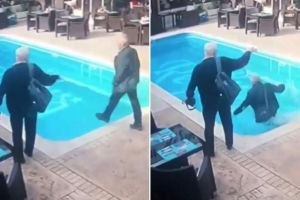 Constanta. Un inspector ANAF a cazut in piscina unui local, in timpul unui control