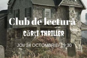 Atmosferă de Halloween la O Carte pe Lună Arad! Tema lunii: CĂRȚI THRILLER