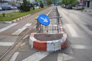 Biciclist internat în spital. A băut până nu a mai văzut scuarul de pe strada Zold Peter din Miercurea Ciuc